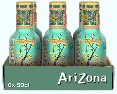 Produktbild von Arizona-Grüntee-Pfirsichkapsel (6x 50cl)