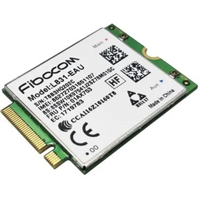 Produktbild von Lenovo EM7455, Eingebaut, Kabelgebunden, PCI, WWAN, Grün