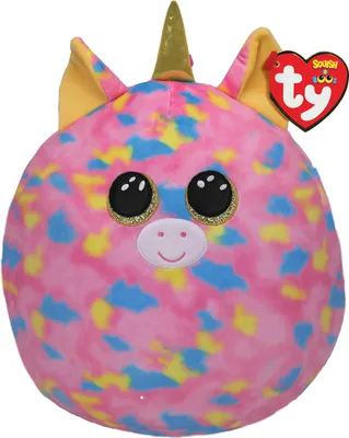 Produktbild von TY Squish a boos Fantasia, Spieltiere, Mehrfarben, Plüsch, 3 Jahr(e), Einhorn, Fantasia