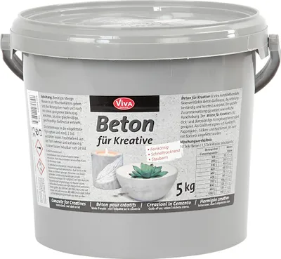 Produktbild von Viva Decor940400099VE01 ViVA DECOR liaty betón, jemnozrnný, vedro 5,0 kg