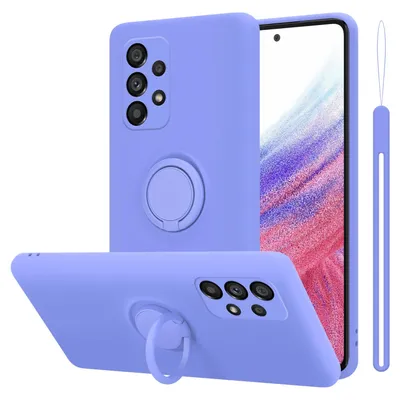 Obrázek produktu pro Cadorabo Case for Samsung Galaxy A53 5G Protective Cover in Purple Pouzdro na mobilní telefon TPU Case Cover