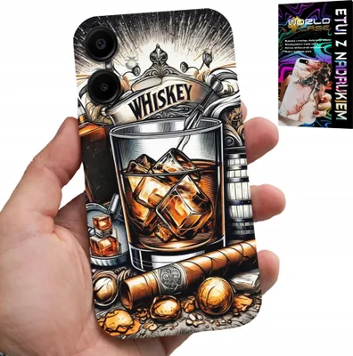 Produktbild von Hülle Für Samsung Galaxy A06 5G - Whisky Zigarre Rückseite Designs Für Männer