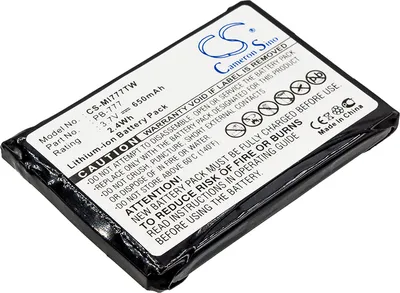 Immagine prodotto di TECHTEK Batteria compatibile con [Midland] 777, PMR446+ sostituisce PB-777