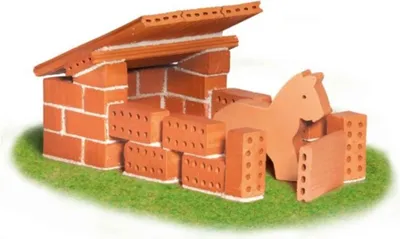 Obrázek produktu pro Stavebnice Teifoc 1021 Domek Horses