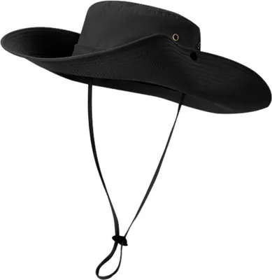 Produktbild von Fischerhut für Herren, flache Oberseite, breite Krempe, atmungsaktiv, Sonnenhut, verstellbar, winddicht, mit Kordelzug, Sonnenschutzhut