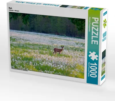 Produktbild von Calvendo Reh 1000 Teile Puzzle quer 640x480mm, CALVENDO; 7427867