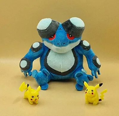 Produktbild von Pokemon Branawarz Kuscheltier - 15 cm Plüschtier Seismitoad