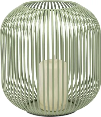 Produktbild von Windlicht Wili Stäbe in Kugelform H. 28cm grün aus Metall Formano F25