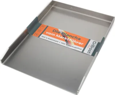 Produktbild von Edelstahl Grillplatte - Plancha 43,5 x 33cm - für Broil King Baron