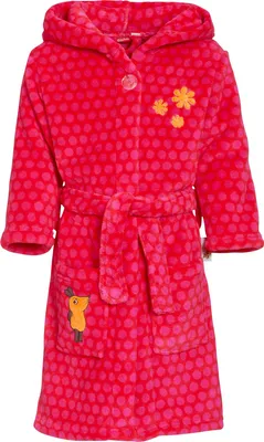 Produktbild von Playshoes Fleece-Bademantel DIE MAUS pink, in pink, Größe 146/152