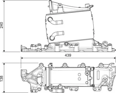 Immagine prodotto di Intercooler Vw 1,6Tdi-2,0Tdi Golf Vii Passat B8