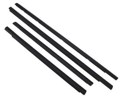 Produktbild von 4 Stück Autofenster-Dichtungsstreifen Ersatz für Sentra 2001–2006, winddicht, regendicht, Kfz-Gummidichtung 80820-5M00A