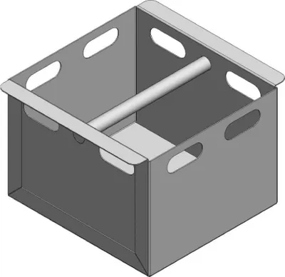 Produktbild von Aschekasten 200x172x142mm passend für Hark **