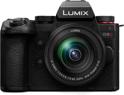 Produktbild von Panasonic LUMIX DC-G9M2ME Micro Four Thirds spiegellose Kamera Lumix G Vario 12-60mm F3.5-5.6 Objektiv, 25,2MP, 4K 120p/100p & 5,7K 30p/25p