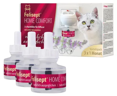 Productafbeelding van Felisept Home Comfort navulfles, 3 x 45 ml, kalmerend middel