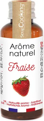 Produktbild von Natürliches flüssiges Lebensmittelaroma - Erdbeere 40 ml