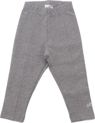 Produktbild von 7946AD Leggings bimba Mädchen MONNALISA grau schwere Leggings Kinder