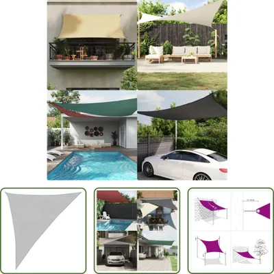 Image de The Living Store Store gris clair 3x4x5 m 100% polyester Oxford