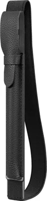 Produktbild von Fintie Halter für Apple Pencil Pro/USB-C & Apple Pencil 1./ 2. Gen, Kunstleder Stift Hülle mit USB-Adapter-Tasche kompatibel mit iPad Hülle, Schwarz