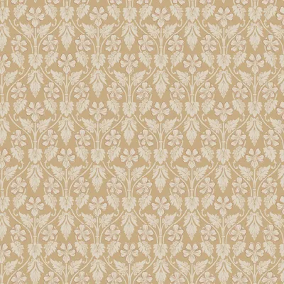 Zdjęcie produktu dla Borastapeter Tapeta kwiaty brązowymIbeżowym - 660089 - 53 cm x 10.05 m
