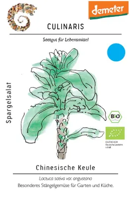 Produktbild von Spargelsalat Chinesische Keule |  Spargelsalatsamen von Culinaris