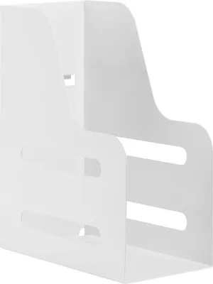 Produktbild von InLine Slatwall Dokumentenordner, weiß, Slatwall-Dateihalter, Weiß, Stahl, 5 kg, 1,3 kg, 120 mm