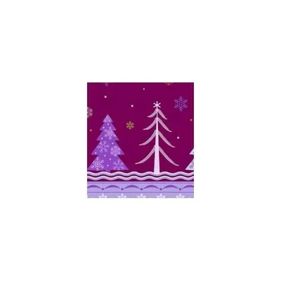 Produktbild von Fotokarton Winterzauber flieder/brombeer 300g/qm A4 Motiv 2