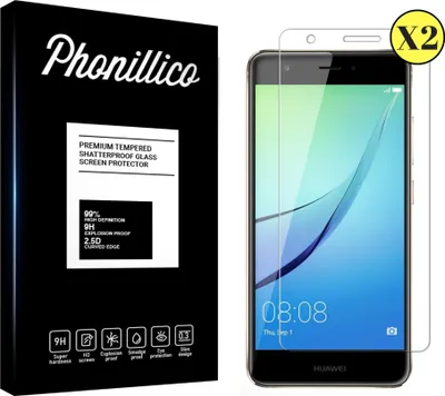 Zdjęcie produktu dla Szkło hartowane do Huawei NOVA [2 sztuki] Folia ochronna na ekran odporna na zarysowania Phonillico®