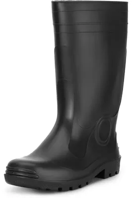 Produktbild von Ladeheid Herren PVC Gummistiefel LA-974 (Schwarz, 40 EU)
