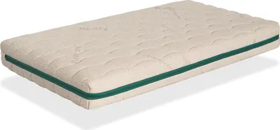 Produktbild von Babymatratze 60X120 ORGANIC AQUA BREATHAIR - 11 CM - Kern 100% waschbar, atmungsaktiv, umweltfreundlich und recycelbar