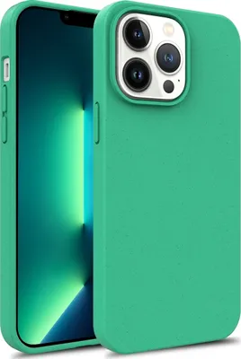 Produktbild von Mobigear  iPhone 15 Hülle Umweltfreundliches Backcover - Grün