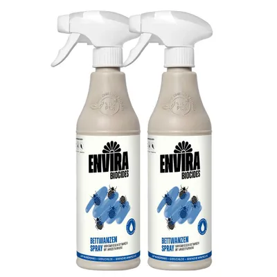 Produktbild von Envira Bettwanzen Abwehrspray im Vorteilspack 2x500ml