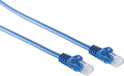 Produktbild von RJ45 Patchkabel CAT 7 Rohkabel U/UTP blau 15m