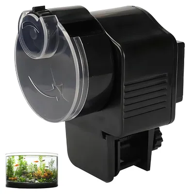 Automatischer Fischfutterautomat 60 ml für Pellets und Sticks