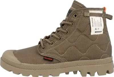 Produktbild von PALLADIUM Pampa Re-Quilted Uni Boots Stiefelette vegan 74386 grün, Schuhgröße:38 EU