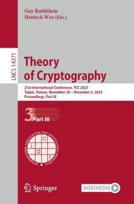 Produktbild von Theory of Cryptography