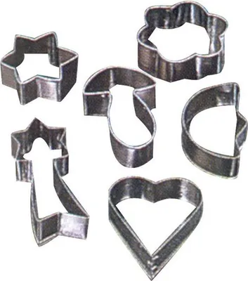 Produktbild von Set aus 6 Edelstahl-Pastazangen - Metaltex