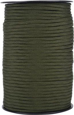 Productafbeelding van Paracord 550, multifunctionele overlevingstouw, 100 meter, groen