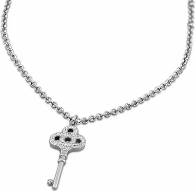 Produktbild von Lotus Style Schmuck Collier Kette Anhänger in Schlüsselform LS1530-1/1