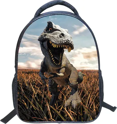 Produktbild von Topchances Kindergartenrucksack Wasserdicht Rucksäcke 3D Dinosaurier Pattern Kinder Schultasche Kindergartentasche