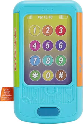 Produktbild von Telefon Spielzeug fuer Babys, Musik Handy Spielzeug, gefaelschtes Telefon Spielzeug, Smartphone mit Sound, verschiedenen Melodien und Tiergeraeuschen,Blau