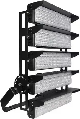Produktbild von Leistungsstarke LED-Flutlicht für Industrie 1250W 170lm/W IP66 Schwarz Schwenkbar - Neutralweiß 4000K - 5500K