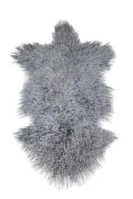 Produktbild von Heitmann Felle Tibet-Lammfell Grau Größe ca. 100 cm 619GR