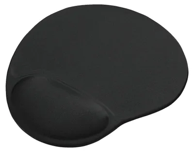 Produktbild von Schwarze ergonomische Handgelenkauflage mit Polsterung für Mauspad