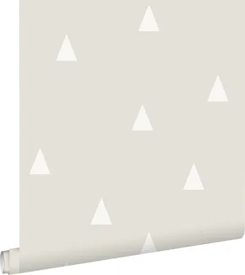 Immagine prodotto di ESTAhome carta da parati piccoli triangoli grafici grigio chiaro 53 cm x 10.05 m