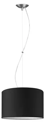 Produktbild von Home Sweet Home Hängeleuchte Deluxe mit Lampenschirm, E27, schwarz, 35cm
