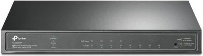 Produktbild von 8 Port PoE Gigabit Switch, Managed, Lüfterlos, Omada, VLAN, QoS