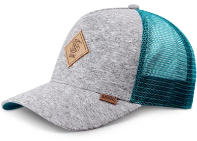 Produktbild von Djinns HFT Trucker Cap ColourMelange Heather Grey/Petrol