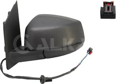 Produktbild von ALKAR 6155830 Außenspiegel Seitenspiegel Links für VW Caddy V Kombi (SBB, SBJ) Beheizt Konvex Elektrisch