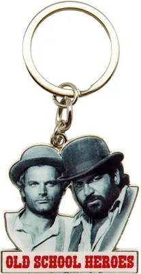 Produktbild von Terence Hill + Bud Spencer, Old School Heroes, Schlüsselanhänger, KCT004